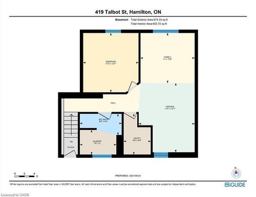 Lower-419 Talbot Street, Hamilton, ON - Other