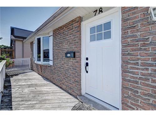 78 Barwood Crescent, Kitchener, ON - Outdoor With Exterior
