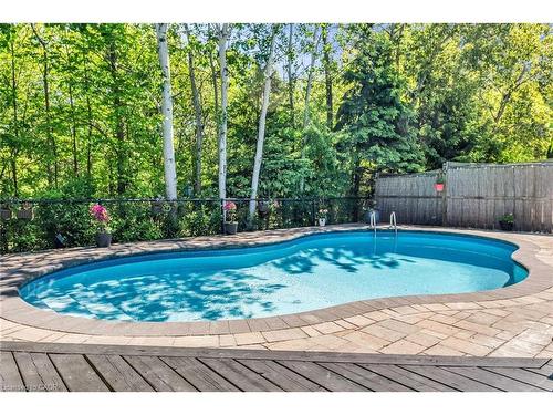 273 Duskywing Way, Oakville, ON - Outdoor With In Ground Pool With Backyard