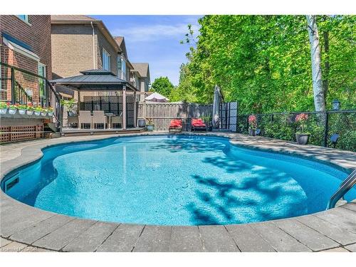 273 Duskywing Way, Oakville, ON - Outdoor With In Ground Pool With Backyard
