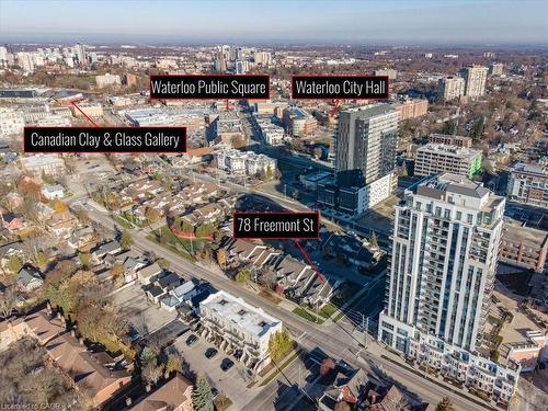 78 Freemont Street, Waterloo, ON - Outdoor With View