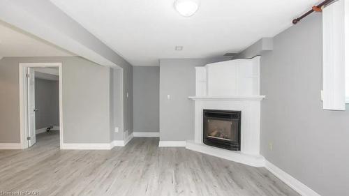 Lower-107 Horning Drive, Hamilton, ON - Indoor Photo Showing Other Room With Fireplace