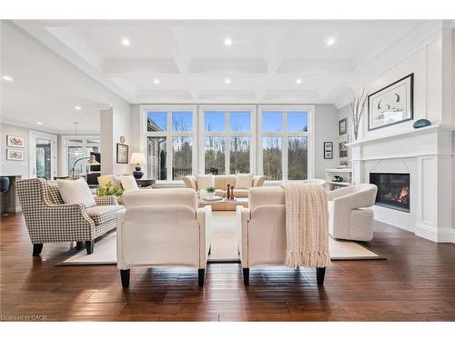 28 Serena Lane, Guelph, ON - Indoor Photo Showing Living Room With Fireplace