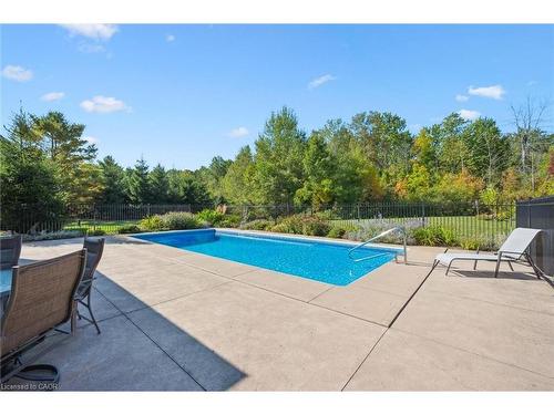 28 Serena Lane, Guelph, ON - Outdoor With In Ground Pool With Backyard