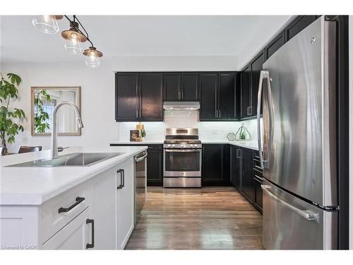 98 Kay Crescent, Fergus, ON - Indoor Photo Showing Kitchen With Stainless Steel Kitchen With Upgraded Kitchen