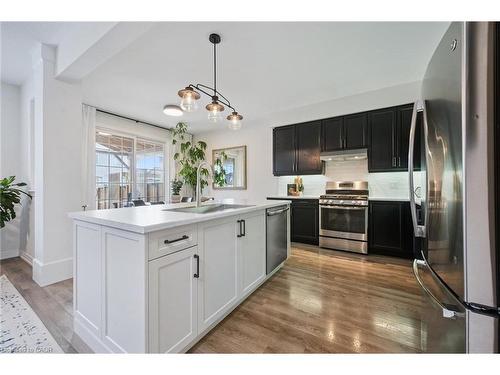 98 Kay Crescent, Fergus, ON - Indoor Photo Showing Kitchen With Stainless Steel Kitchen