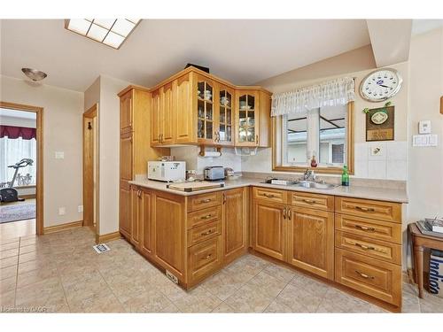 237 Mohawk Road, Oakville, ON - Indoor Photo Showing Kitchen With Double Sink