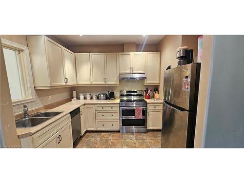 1083 Indiana Road E, Haldimand County, ON - Indoor Photo Showing Kitchen With Double Sink