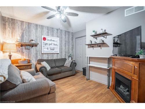 50 Scottacres Boulevard, Caledonia, ON - Indoor Photo Showing Living Room With Fireplace