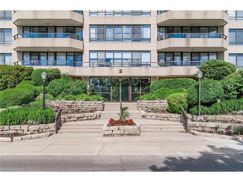 406-2 Lancaster Street E, Kitchener, ON - Outdoor With Balcony