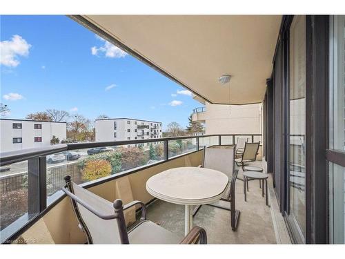 406-2 Lancaster Street E, Kitchener, ON - Outdoor With Balcony With Exterior