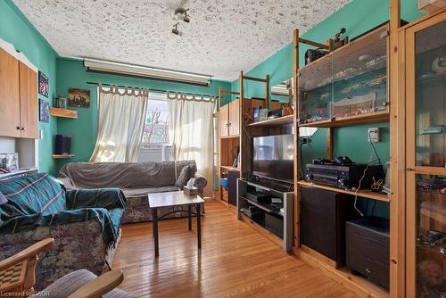 205 Locke Street N, Hamilton, ON - Indoor Photo Showing Living Room
