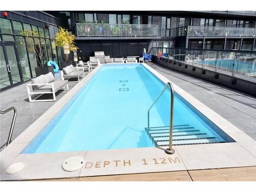 B1006-3200 Dakota Common, Burlington, ON - Outdoor With In Ground Pool