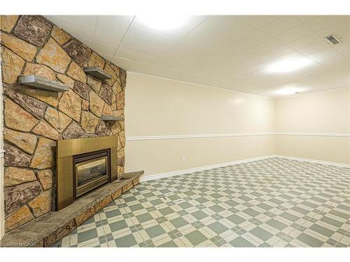 39 Carousel Avenue, Hamilton, ON - Indoor Photo Showing Other Room With Fireplace