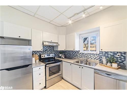 58 Lorne Avenue, Hamilton, ON - Indoor Photo Showing Kitchen With Stainless Steel Kitchen With Double Sink