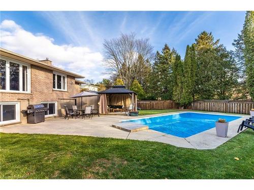 34 Dora Drive, Simcoe, ON - Outdoor With In Ground Pool With Backyard
