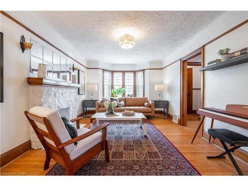 26 Weir Street S, Hamilton, ON - Indoor With Fireplace