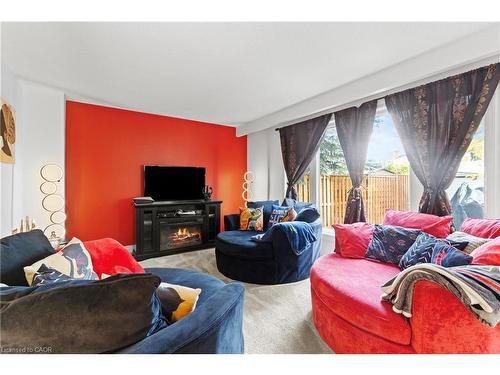 2396 Lyford Lane, Burlington, ON - Indoor Photo Showing Living Room With Fireplace