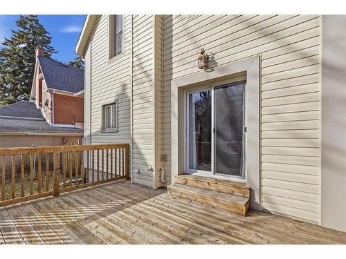 15 Glasgow Street, Kitchener, ON - Outdoor With Deck Patio Veranda With Exterior