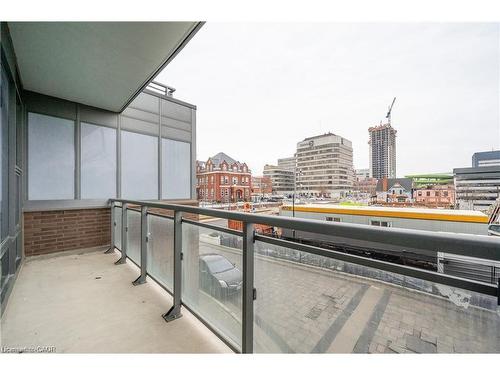 206-85 Duke Street W, Kitchener, ON - Outdoor With Balcony With Exterior