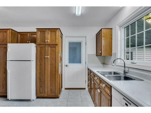 24 Lake Street, Grimsby, ON - Indoor Photo Showing Kitchen With Double Sink