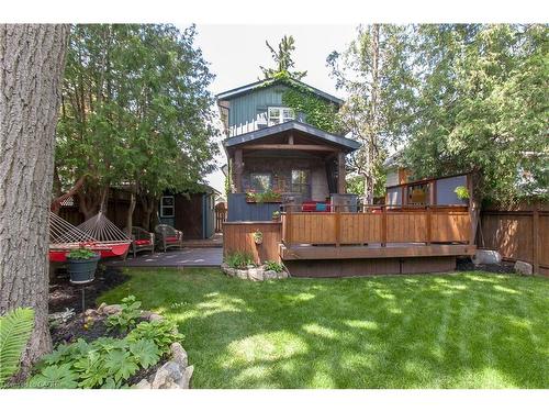 2154 Caroline Street, Burlington, ON - Outdoor With Deck Patio Veranda With Backyard