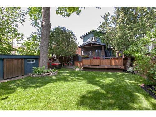 2154 Caroline Street, Burlington, ON - Outdoor With Deck Patio Veranda With Backyard