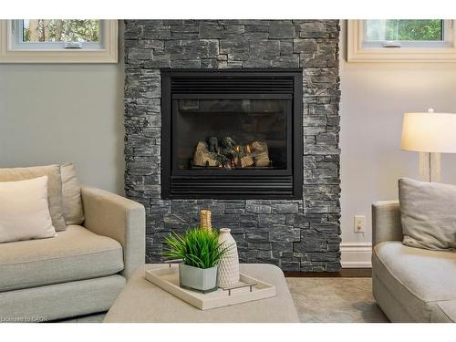 149 Fruitland Avenue, Burlington, ON - Indoor Photo Showing Living Room With Fireplace