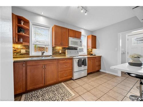 541 Courtland Avenue E, Kitchener, ON - Indoor Photo Showing Kitchen With Double Sink