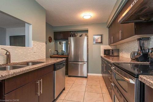 903-375 King Street N, Waterloo, ON - Indoor Photo Showing Kitchen With Stainless Steel Kitchen With Double Sink