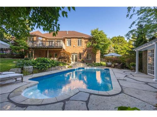 1285 Beaufort Drive, Burlington, ON - Outdoor With In Ground Pool With Backyard