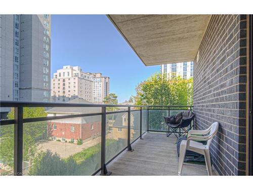 302-8 Hickory Street W, Waterloo, ON - Outdoor With Balcony With Exterior