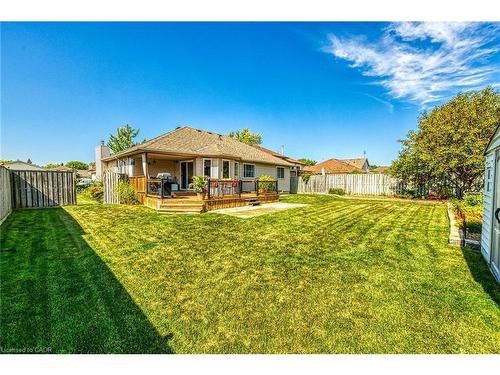 35 Highland Boulevard, Caledonia, ON - Outdoor With Deck Patio Veranda