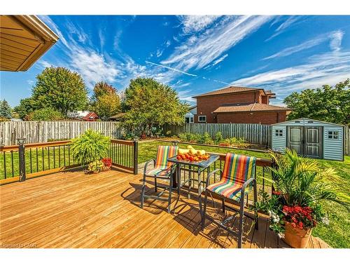 35 Highland Boulevard, Caledonia, ON - Outdoor With Deck Patio Veranda