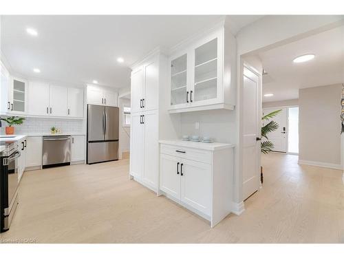 2392 Arnold Crescent, Burlington, ON - Indoor Photo Showing Kitchen With Stainless Steel Kitchen With Double Sink