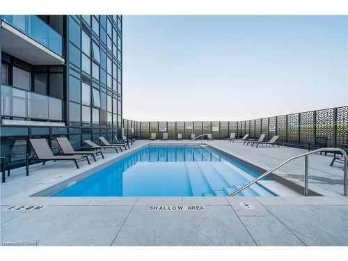 605-108 Garment Street, Kitchener, ON - Outdoor With In Ground Pool