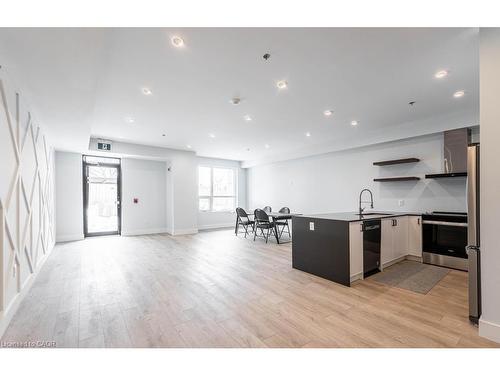 406-120 Springvalley Crescent, Hamilton, ON - Indoor Photo Showing Kitchen With Stainless Steel Kitchen With Upgraded Kitchen
