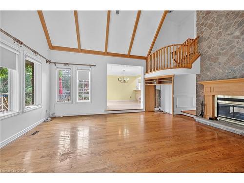5089 Forest Hill Drive, Mississauga, ON - Indoor With Fireplace