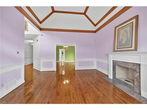 5089 Forest Hill Drive, Mississauga, ON - Indoor Photo Showing Other Room With Fireplace