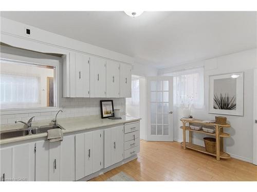 70 Rosemont Avenue, Hamilton, ON - Indoor Photo Showing Kitchen With Double Sink