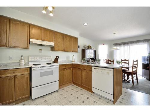 80 Hawkins Drive, Cambridge, ON - Indoor Photo Showing Kitchen With Double Sink