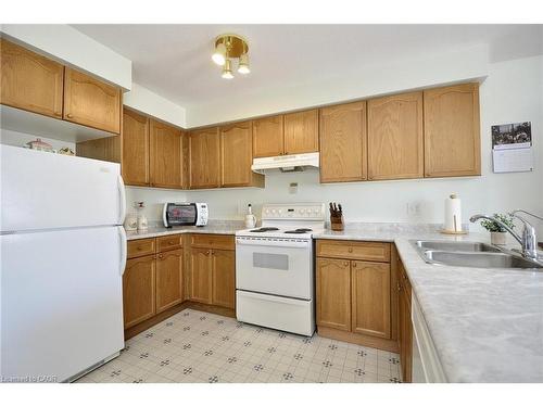 80 Hawkins Drive, Cambridge, ON - Indoor Photo Showing Kitchen With Double Sink