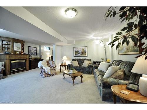80 Hawkins Drive, Cambridge, ON - Indoor Photo Showing Living Room With Fireplace