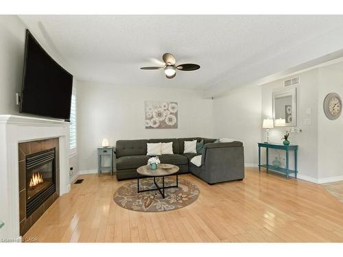 120 Spencer Drive, Elora, ON - Indoor Photo Showing Living Room With Fireplace