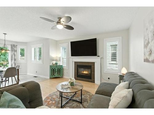 120 Spencer Drive, Elora, ON - Indoor Photo Showing Living Room With Fireplace
