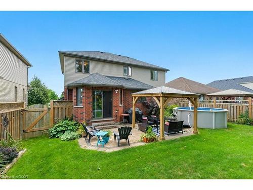 120 Spencer Drive, Elora, ON - Outdoor With Above Ground Pool With Backyard With Exterior
