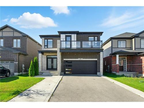 409 Freure Drive, Cambridge, ON - Outdoor With Balcony With Facade