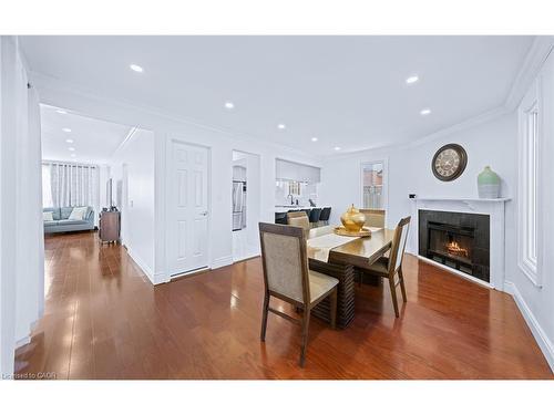 46 Novoco Drive, Hamilton, ON - Indoor Photo Showing Other Room With Fireplace