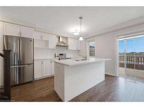 110 Ian Ormston Drive, Kitchener, ON - Indoor Photo Showing Kitchen With Upgraded Kitchen