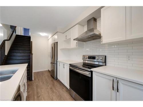 110 Ian Ormston Drive, Kitchener, ON - Indoor Photo Showing Kitchen With Double Sink